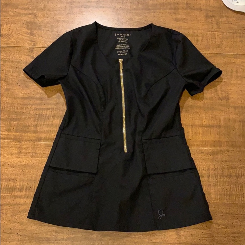 Black Scrub Top